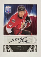 2009-10 Upper Deck Be a Player Signatures Mike Fisher #S-FI Auto